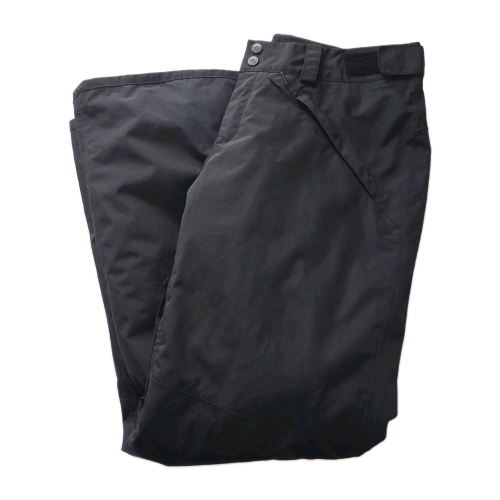The North Face Freedom Insulated Ski Snow Pants Women Medium Short Black DryVent